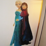 Τοιχογραφία με τις πριγκίπισσες της ταινίας Frozen