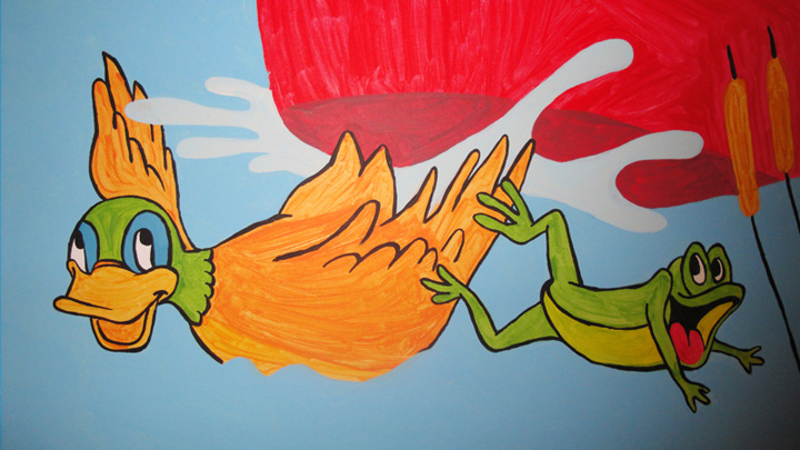 Παιδική τοιχογραφία - Ο Μίκυ και η παρέα του-image-6