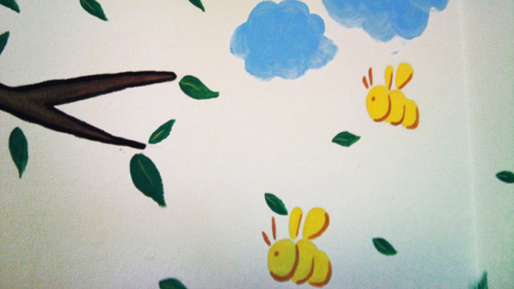 Παιδική τοιχογραφία - Ο Γουίνι το αρκουδάκι-image-3