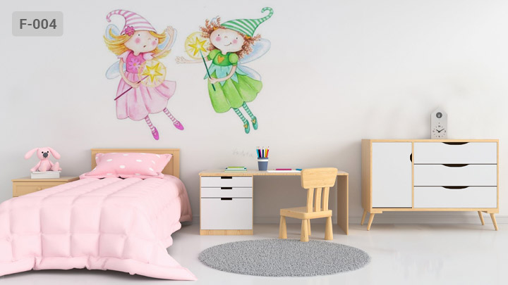 F004 - Ζωγραφική παιδικού δωματίου (κορίτσι)