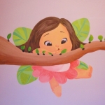 Παιδική τοιχογραφία - Νεράιδα τους δάσους