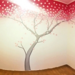 Εφηβικό υπνοδωμάτιο Cherry blossom tree