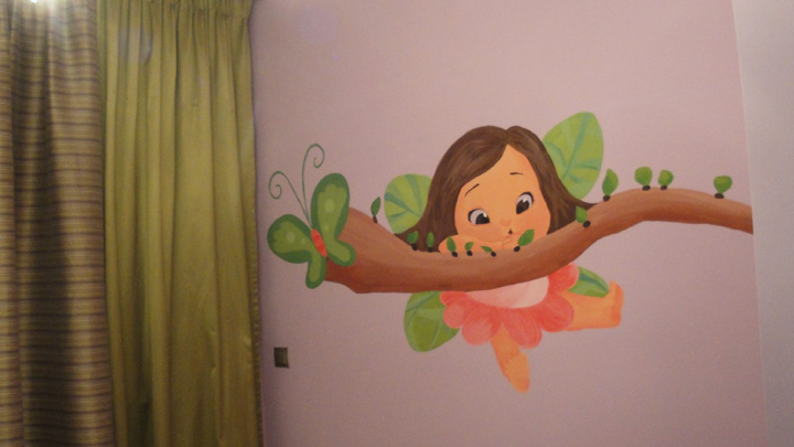 Παιδική τοιχογραφία - Νεράιδα τους δάσους-image-3